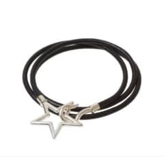 afb star leather blacelet black M 即完売品 - メルカリ