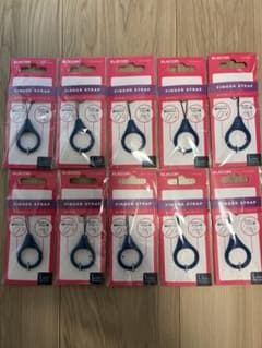 【新品】ELECOM フィンガーストラップ Lサイズ 10個セットのサムネイル