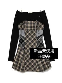 ☘️正規品☘️新品☘️andmary Nadia check pleats mini - メルカリ