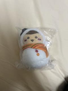 くりまんじゅう　雪だるま　ストラップのサムネイル
