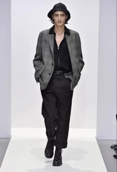 MARGARET HOWELL lovat グレンチェックツイードジャケット M - メルカリ