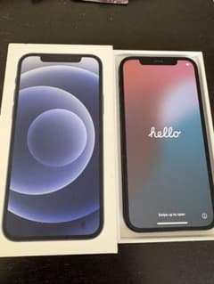 Apple iPhone 12 64GB ブラック 本体 箱付きのサムネイル