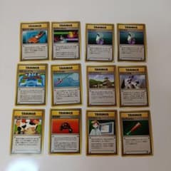 ポケモンカード 旧裏 トレーナーカード まとめ売り20枚 - メルカリ