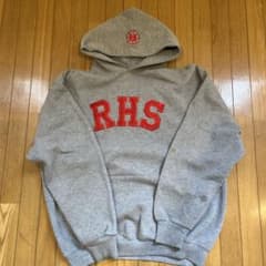 グレー RHSロゴ フード付きパーカーのサムネイル