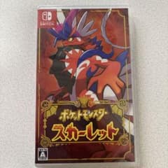 新品⭐️ポケットモンスタースカーレット ゲームソフトNINTENDO SWITCHのサムネイル