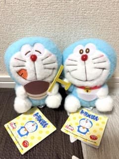 ドラえもん　赤いほっぺ　ぬいぐるみ　ふわりVer. どら焼き大好き　新品タグ付