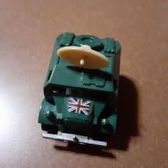 【美品】コンバット　チョロQ ブリティッシュ クォード ガントラック TAKARA コンバットチョロQ ブリティッシュクォードガントラック 1982