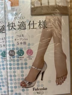 新品　5本指　オープントゥ　ストッキング　7枚セットのサムネイル
