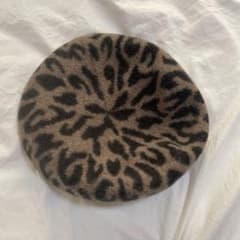 moussy ベレー帽　レオパード　ヒョウ柄のサムネイル