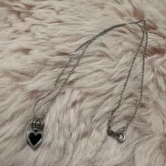 《値下げ‎♡》Justin Davis LUV&HATE ハート ネックレスのサムネイル