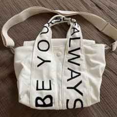 ZARA　 ロゴ ストラップ  キャンバス  ミニ トート バッグ  ショルダーのサムネイル