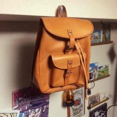 オールレザー リュック (ワーカーズ) /古着 ビンテージ バッグ ショルダーのサムネイル