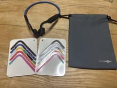 骨伝導イヤホン　AfterShokz OpenMove ブルーのサムネイル