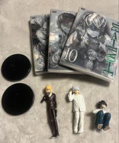 Death Note 첫회 한정판 피규어 L 니어 멜로 DVD3.9.10