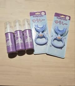 ゆらし 乳歯用ジェル 3本と歯ブラシセットのサムネイル