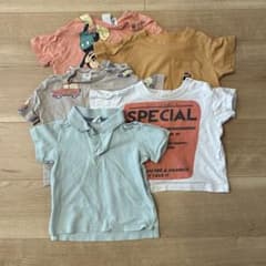 男の子　Tシャツ　5枚　まとめ売り　80cmのサムネイル