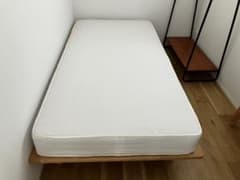 【無印良品】MUJI 高密度ポケットコイルマットレス シングルのサムネイル