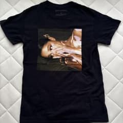 アリアナグランデ フォトTシャツ M 黒のサムネイル
