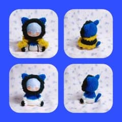 みあ様専用☆おまんじゅうにぎにぎマスコット 着ぐるみ お座り①のサムネイル