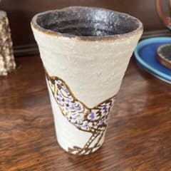 やちむん　ヤンバルクイナ　陶器 フリーカップ•ビアカップのサムネイル