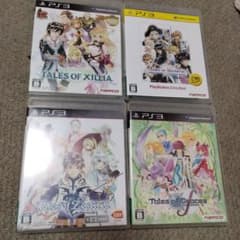 PS3 소프트 테일즈 시리즈 4 개 세트