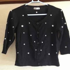 更にお値下げ‼ 星柄カーディガン♪のサムネイル