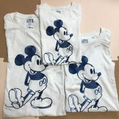 家族ペアルック ユニクロ ディズニーTシャツのサムネイル