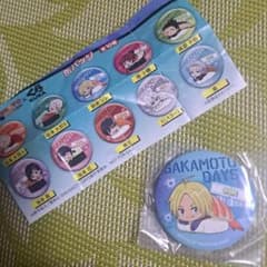 SAKAMOTO DAYS ×くら寿司コラボ 缶バッジ 朝倉シン - メルカリ