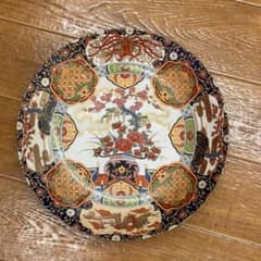 有田焼 静山作 金彩花模様 鳳凰 龍 大皿 白 皿鉢皿 - メルカリ