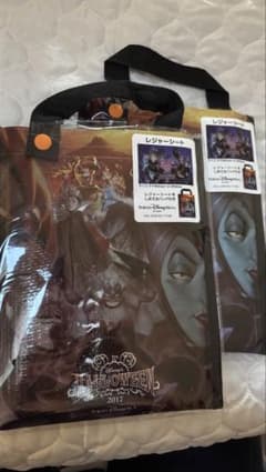 新品　ディズニーリゾート　ハロウィン 2017 レジャーシート　ヴィランズのサムネイル
