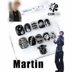 CORTIS MARTIN ネイルチップ Sサイズ コルティス マーティン