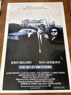 1980年当時物】ブルース・ブラザーズ オリジナル映画ポスター US版