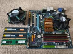 GA-E7AUM-DS2H ＋ E8400 ＋ メモリ6GB ＋ クーラー2種他 GA-E7AUM-DS2H ＋ E8400 ＋ メモリ6GB ＋ クーラー2種他 - メルカリ