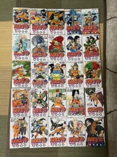 ナルト全巻　外伝などのサムネイル