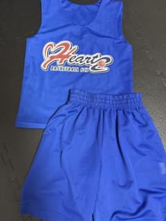 Heart バスケットボール ユニフォーム 130 ハーツ バスケットボール ユニフォーム 130 - メルカリ