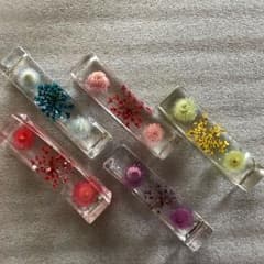 ドライフラワー箸置き長方形のサムネイル