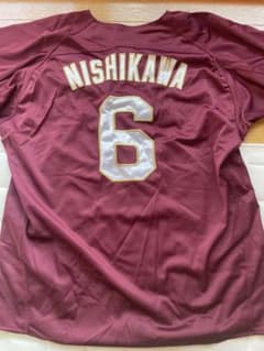 楽天イーグルス　西川遥輝　ビジターユニフォーム　Mサイズのサムネイル