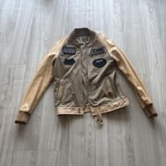 Schott ワッペン装飾 レザージャケット ライダージャケットのサムネイル