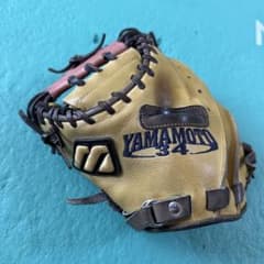 中日ドラゴンズ　山本昌　実使用　34 硬式用グローブのサムネイル