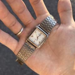 90s Vintage Seiko Landy 腕時計 タンク サントス 薄型 - メルカリ