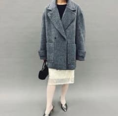【Hella】WOOL MOHAIR SHORT コート Hella WOOL MOHAIR SHORT コート - メルカリ