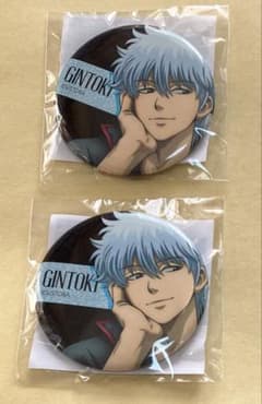 銀魂 銀魂わーるど 缶バッジ 坂田銀時 - メルカリ