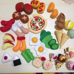 ままごとフェルト 42個のサムネイル