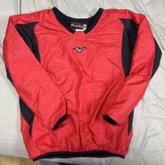 GlobalElite 赤黒 Vネック長袖ウェアのサムネイル
