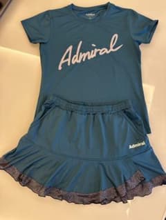 Admiral テニスウェア 上下セット Mサイズ - メルカリ