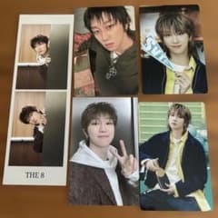 SEVENTEEN THE8 フォトカードセット SEVENTEEN THE8 フォトカード5枚 - メルカリ