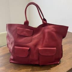 希少【MARNI】マルニ オールレザー 大型 トートバッグ 　エマックル 希少【MARNI】マルニ オールレザー 大型 トートバッグ エマックル様