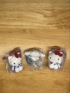 サンリオ ハローキティ シナモロール マスコット 3点セットのサムネイル