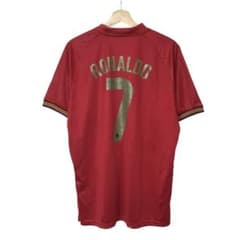 サッカー　ポルトガル代表　サッカーユニフォーム　クリスティアーノ・ロナウド　7番