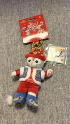新品未使用】上海ディズニー ジェラトーニ ぬいぐるみキーチェーン